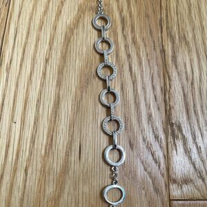 Swarovski Circle-Link Bracelet